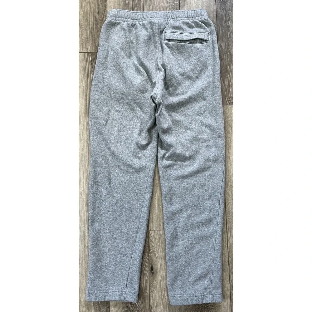 Nike Sweatpants Mens Sz Small Gray Fleece Joggers Comfort Athletic Lounge Pants